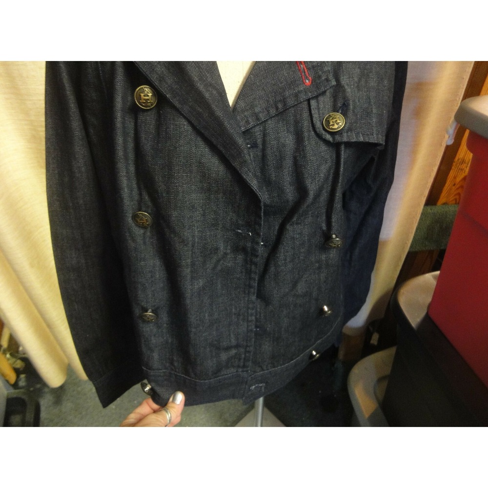 Tommy Hilfiger Jeans denim jacket double breastedā M womens